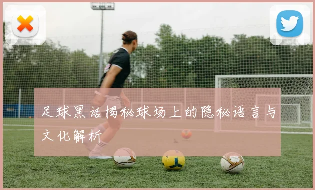 足球黑话揭秘球场上的隐秘语言与文化解析